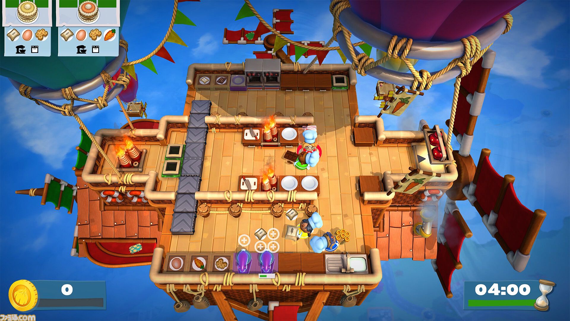 オーバークック2』Switch2版が配信開始。4K 60FPSに対応、おすそわけ