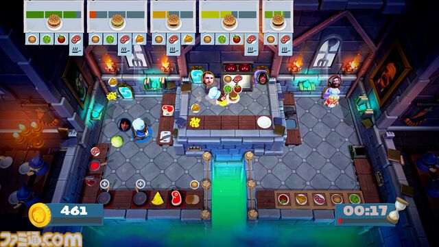 『オーバークック2』Switch2版が配信開始。4K 60FPSに対応、おすそわけ通信とカメラプレイ機能を使ったプレイが可能に。20%オフとなるセールも開催中