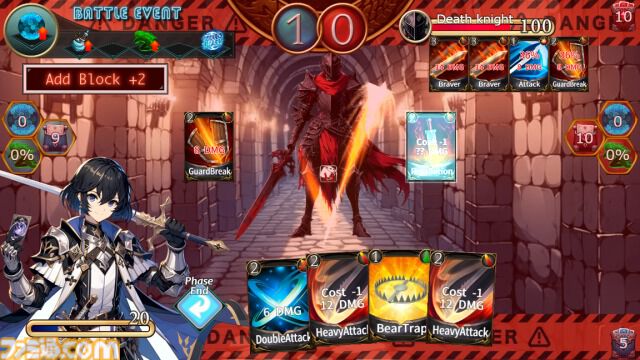 敵の手札が見えるカードゲーム『Beat in Zero』6月7日発売。手札の読みと限られたコストで繰り広げられるデッキ構築ローグライクRPG