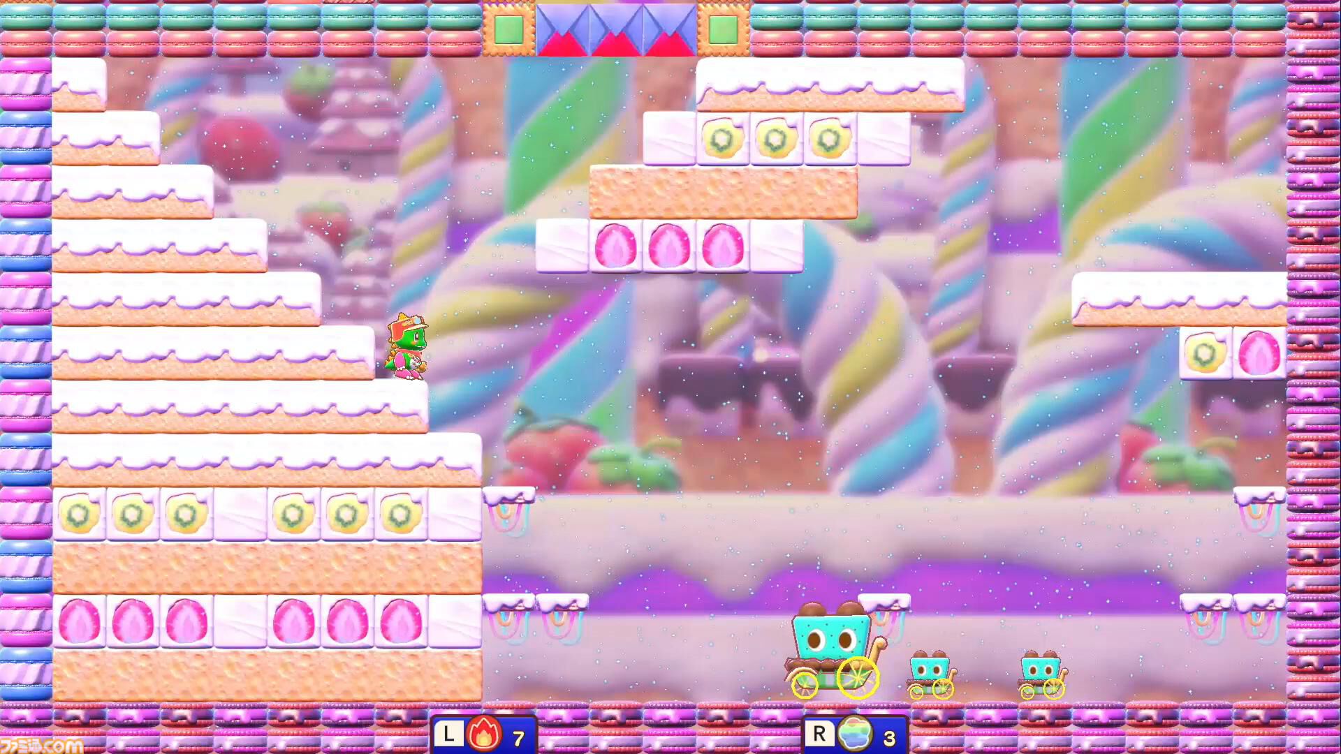 『バブルボブル シュガーダンジョン』を先行体験。ローグライクと泡アクションは相性抜群。バブルンはもちろん敵キャラもかわいい