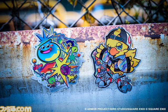 『ドラクエ』『FF』スライム＆チョコボのカラフルポップな“SHIBUYA ART”グッズにアルミマグネットが新たに登場。11/12よりSQUARE ENIX GARDENにて販売