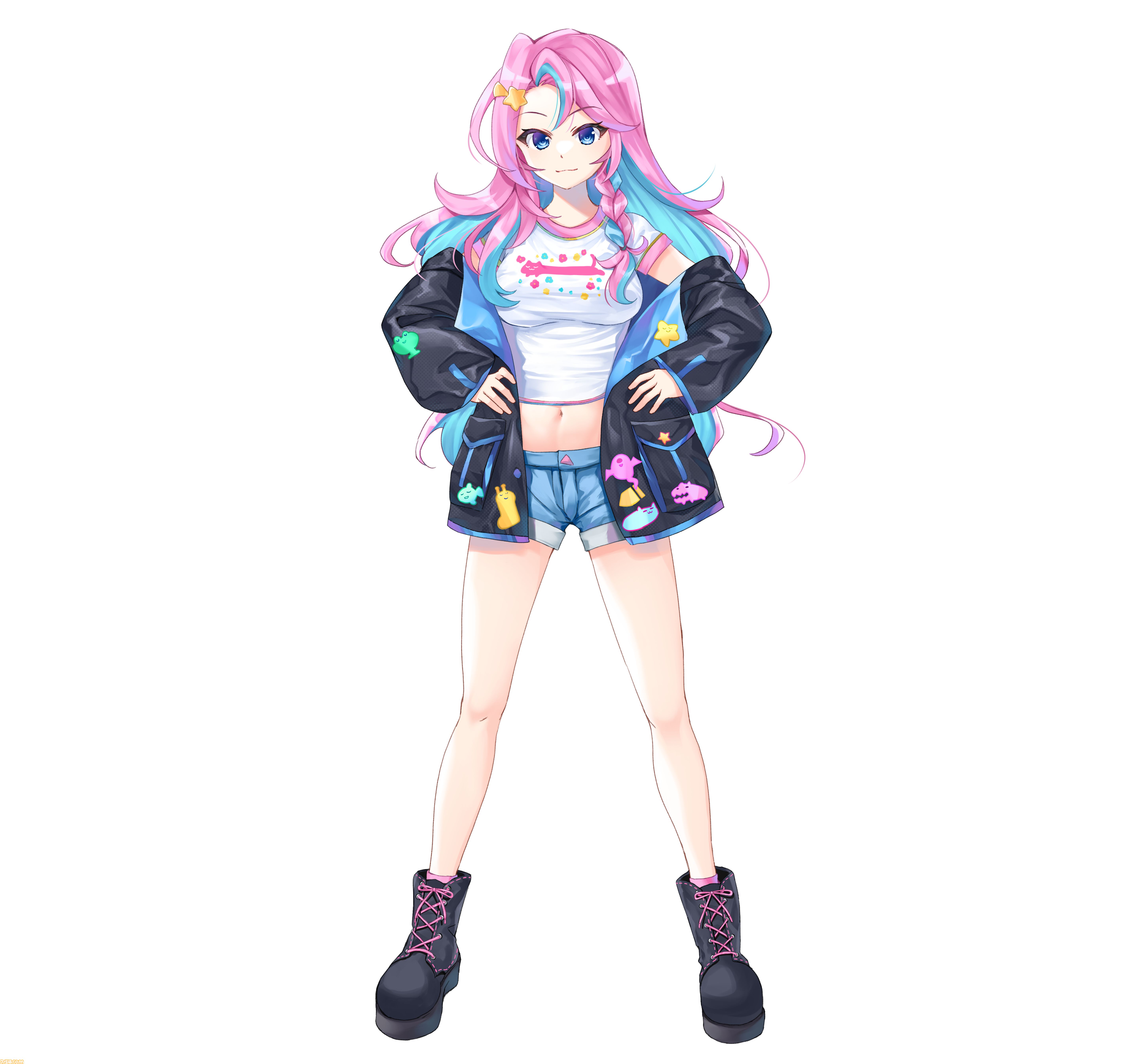 き*ん様 虹彩都市　発売キャンペーン　寺澤百花　直筆サイン色紙 Key最新作『虹彩都市』キャスト発表キャンペーン！ 抽選で1名様に「一