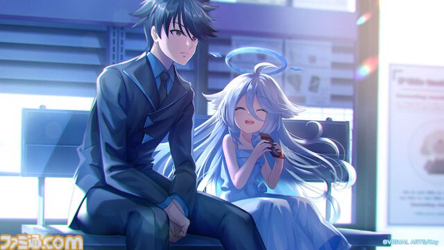 『虹彩都市』Key新作キネティックノベル体験版が本日（11/11）配信。サイバー犯罪の事件捜査と死んだはずの幼馴染“百花”との交流が織りなすクライムサスペンス