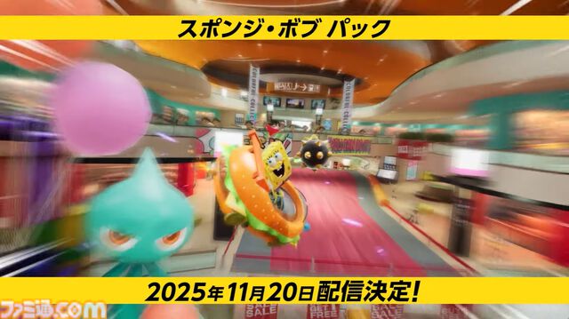 『ソニックレーシング クロスワールド』無償DLCでナイツ、アイアイ、タングル＆ウィスパーが実装。有償DLC第2弾“スポンジ・ボブ パック”は11月20日発売【State of Play 日本】