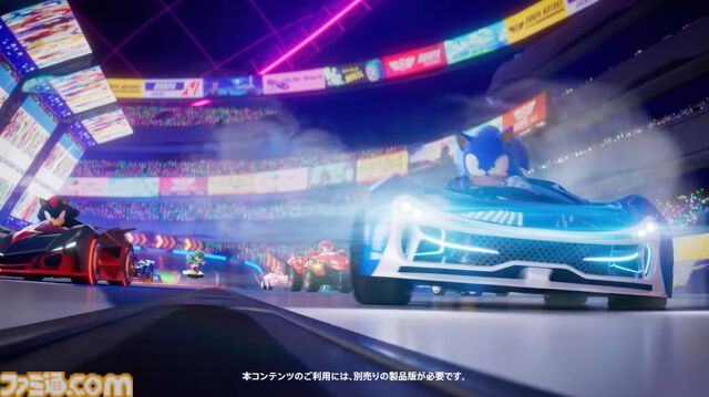 『ソニックレーシング クロスワールド』無償DLCでナイツ、アイアイ、タングル＆ウィスパーが実装。有償DLC第2弾“スポンジ・ボブ パック”は11月20日発売【State of Play 日本】