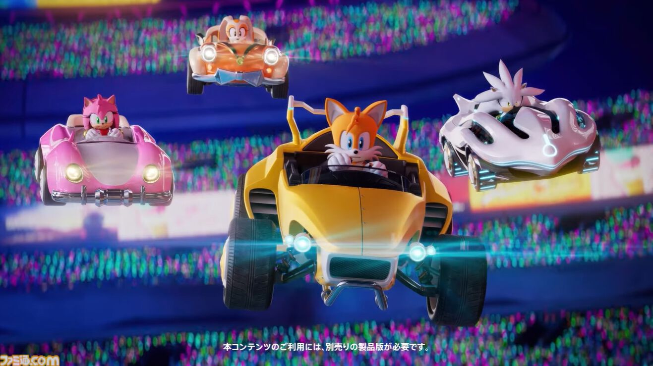 『ソニックレーシング クロスワールド』無償DLCでナイツ、アイアイ、タングル＆ウィスパーが実装。有償DLC第2弾“スポンジ・ボブ パック”は11月20日発売【State of Play 日本】