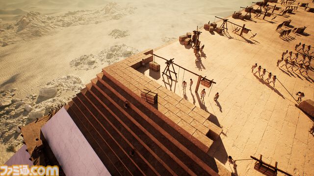 『Egypt Frontiers』古代エジプトの技術でピラミッドを建設するゲーム。労働者に指示を出し、時には自身も作業に加わる【本日（11/12）発売】