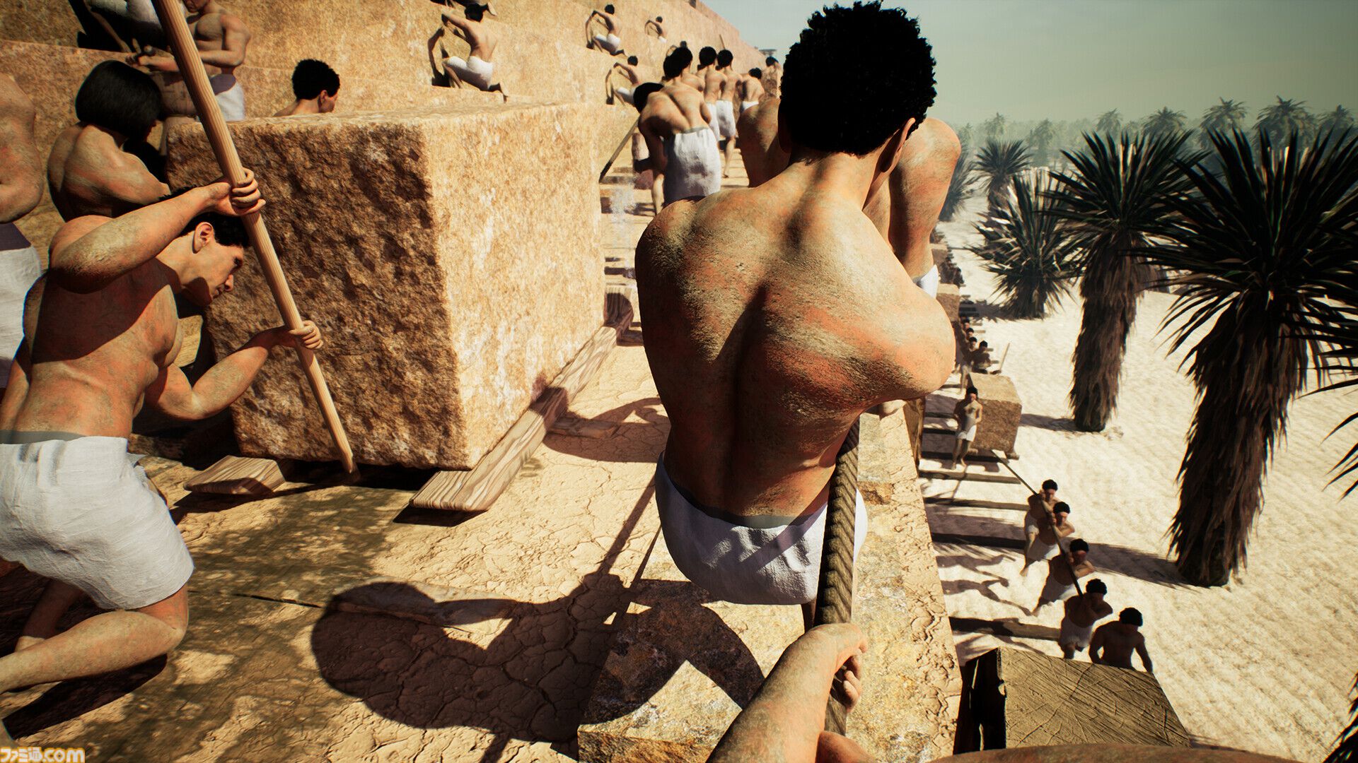 『Egypt Frontiers』古代エジプトの技術でピラミッドを建設するゲーム。労働者に指示を出し、時には自身も作業に加わる【本日（11/12）発売】