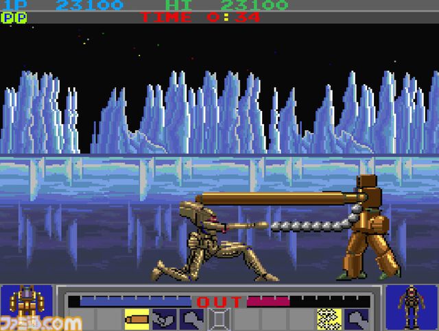 【アケアカ】『ギャラクティックウォーリアーズ』が11月13日配信。装備が異なる3機のロボットから選択し、優勝を目指す対戦格闘ゲーム