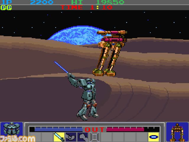 【アケアカ】『ギャラクティックウォーリアーズ』が11月13日配信。装備が異なる3機のロボットから選択し、優勝を目指す対戦格闘ゲーム