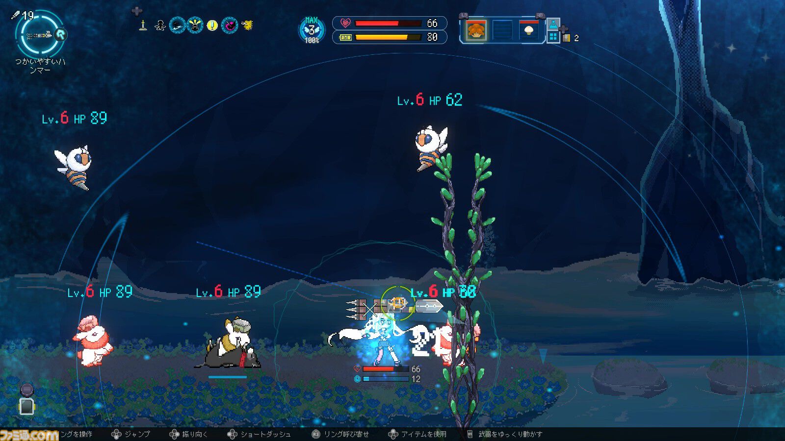 『Million Depth』レビュー。ギリギリ攻撃避けつつ敵を捌く時間停止バトルがお手軽ながら爽快なアクションストラテジー。それはそれとしてプレイすればするほど武器がどんどんバカになる