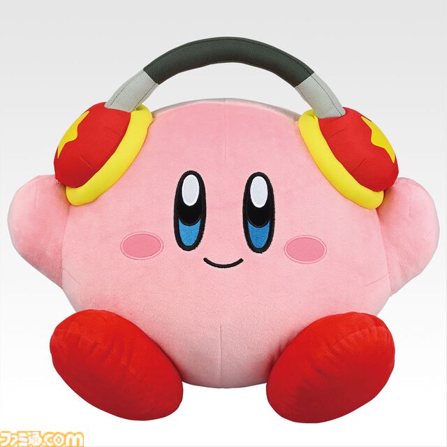 『カービィ』一番くじ～プププリミックス～復刻版が本日（11/15）発売。ノリノリなカービィぬいぐるみにレコード風小皿など、音楽テーマのグッズが当たる