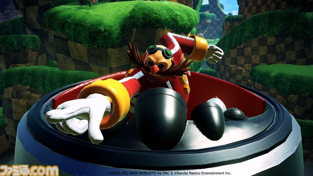 【パックマンワールド2 リ・パック】『ソニック』コラボDLCが配信開始。ソニックの宿敵“Dr.エッグマン”と対決するステージなどを収録