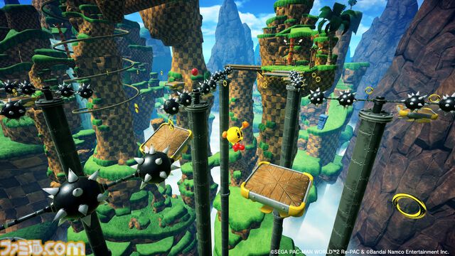 【パックマンワールド2 リ・パック】『ソニック』コラボDLCが配信開始。ソニックの宿敵“Dr.エッグマン”と対決するステージなどを収録