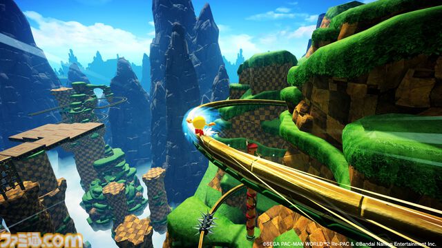 【パックマンワールド2 リ・パック】『ソニック』コラボDLCが配信開始。ソニックの宿敵“Dr.エッグマン”と対決するステージなどを収録