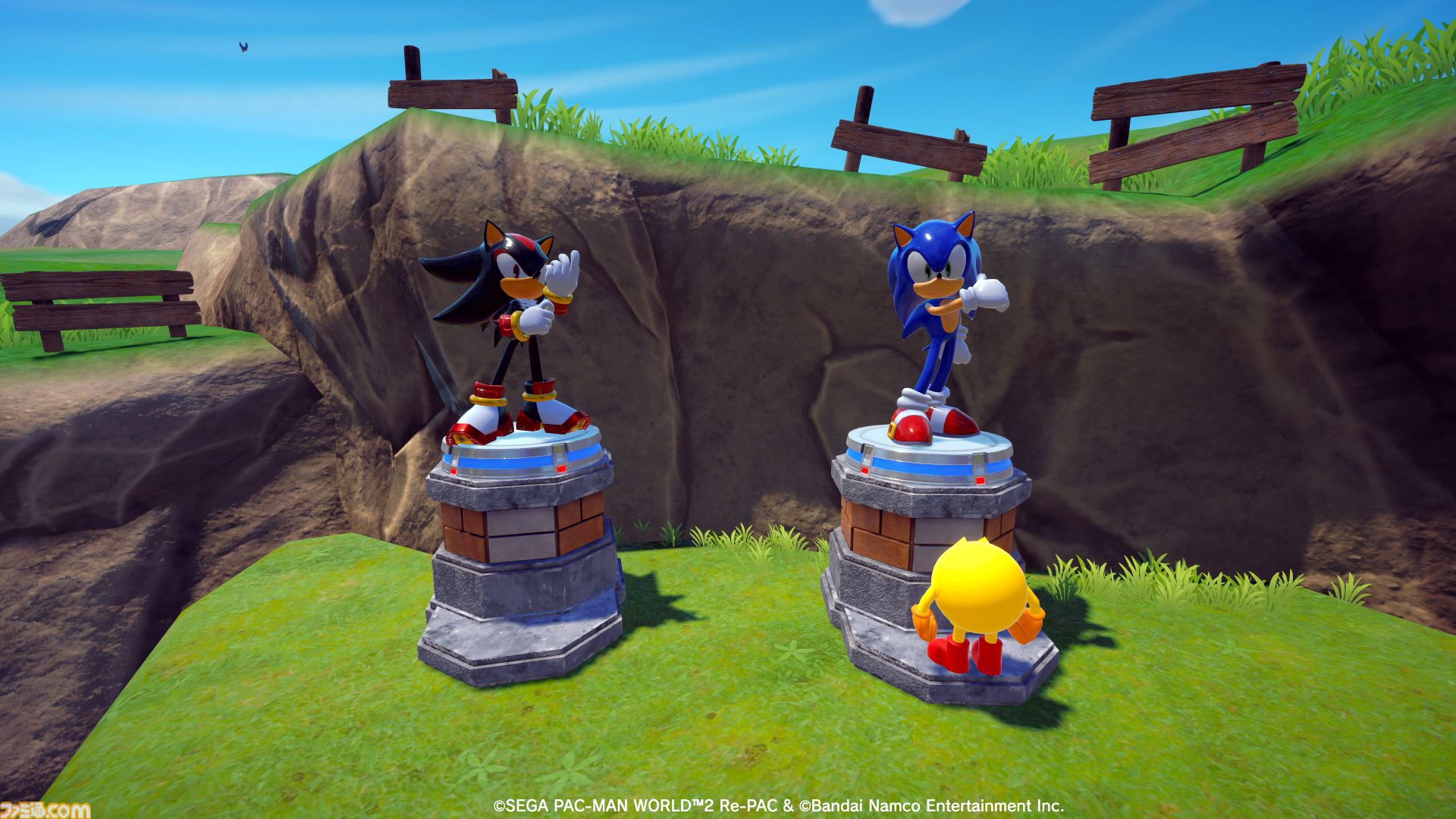 【パックマンワールド2 リ・パック】『ソニック』コラボDLCが配信開始。ソニックの宿敵“Dr.エッグマン”と対決するステージなどを収録
