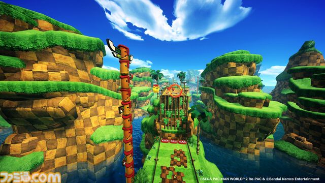 【パックマンワールド2 リ・パック】『ソニック』コラボDLCが配信開始。ソニックの宿敵“Dr.エッグマン”と対決するステージなどを収録