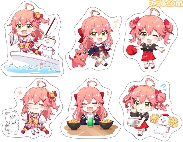 【スシロー】さくらみこ初コラボが11月19日（水）より開催。ピック付きメニュー、缶バッジ付き6貫盛りなど限定特典メニューを展開