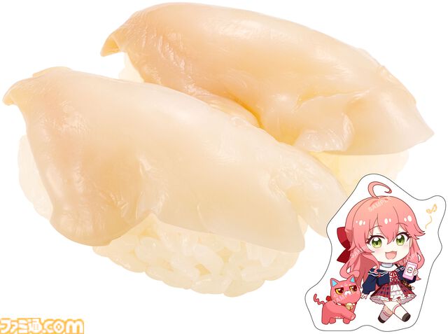 【スシロー】さくらみこ初コラボが11月19日（水）より開催。ピック付きメニュー、缶バッジ付き6貫盛りなど限定特典メニューを展開