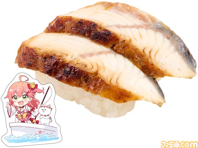 【スシロー】さくらみこ初コラボが11月19日（水）より開催。ピック付きメニュー、缶バッジ付き6貫盛りなど限定特典メニューを展開