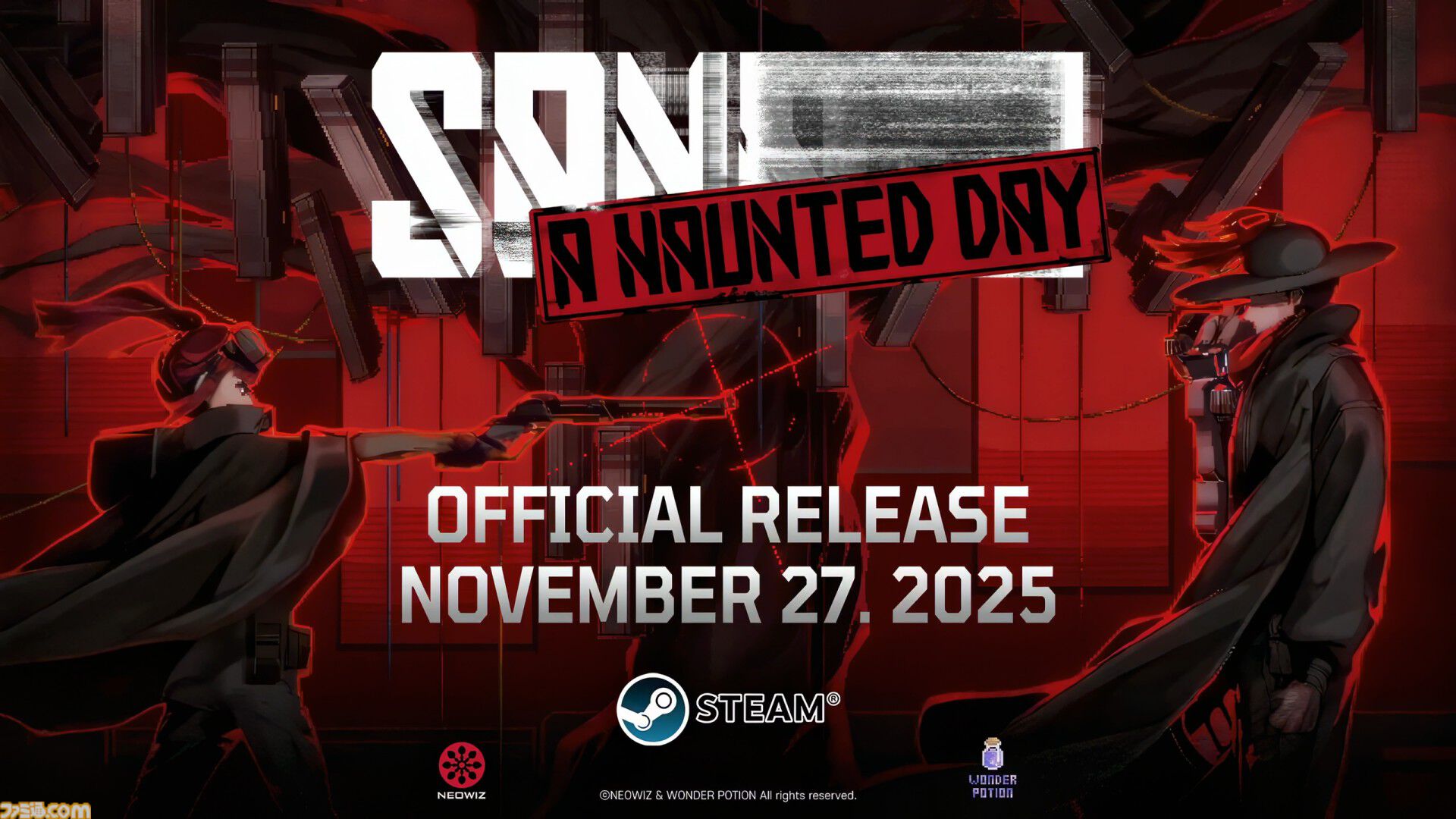 『SANABI』“ソン少佐”が主役の無料スピンオフDLC『HAUNTED DAY』Steam版の配信日は11月27日に決定！ 告知動画には本編主人公の姿も