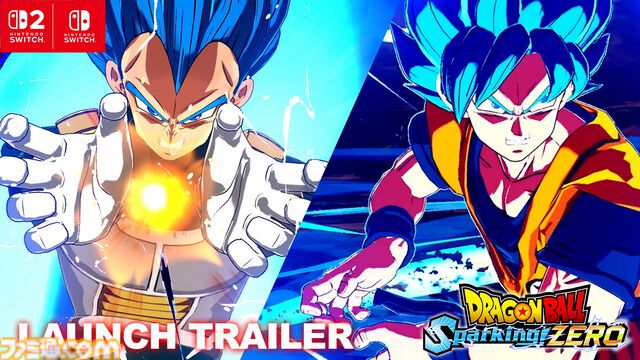 『ドラゴンボール Sparking! ZERO』Switch、Switch2版が本日（11/13）発売。ホロライブ“兎田ぺこら”＆“姫森ルーナ”がモーション操作で大暴れする3D配信も決定