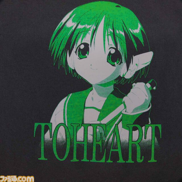 アニメ『ToHeart』がchillweebとコラボ。神岸あかりやマルチがプリントされたヴィンテージな雰囲気のあるオシャレな2種類のTシャツが登場