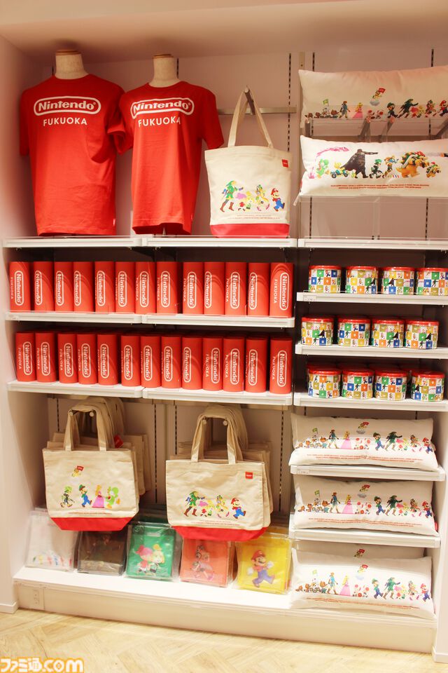Nintendo FUKUOKAがオープン。見ているだけでも楽しい店内の様子を写真たっぷりでリポート。ここでしか買えない限定商品や新商品も登場