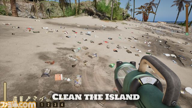 『Restore Your Island』犬といっしょに荒廃した島をおそうじするシミュレーターの“癒やしヂカラ”が凄そう
