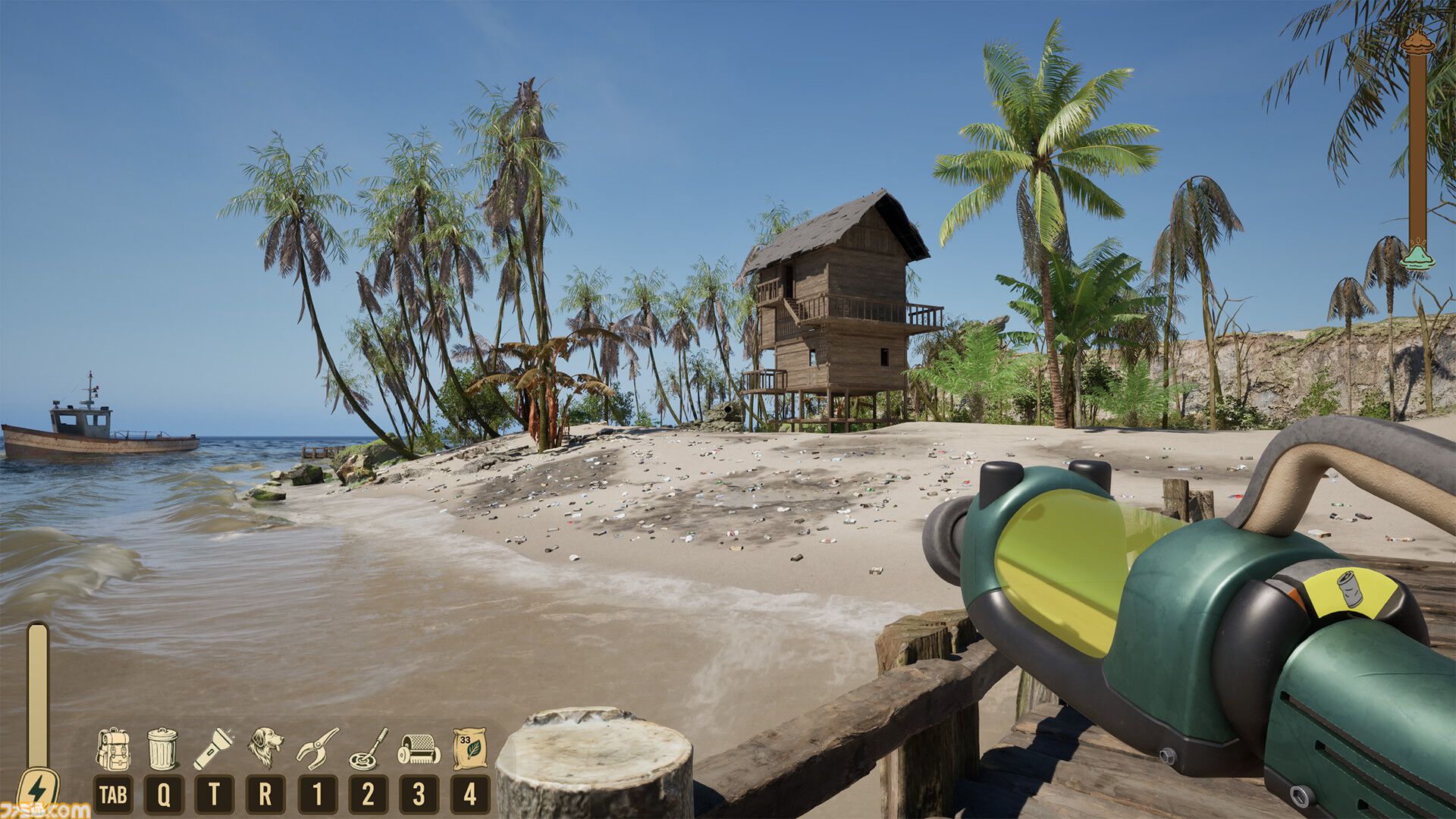 『Restore Your Island』犬といっしょに荒廃した島をおそうじするシミュレーターの“癒やしヂカラ”が凄そう