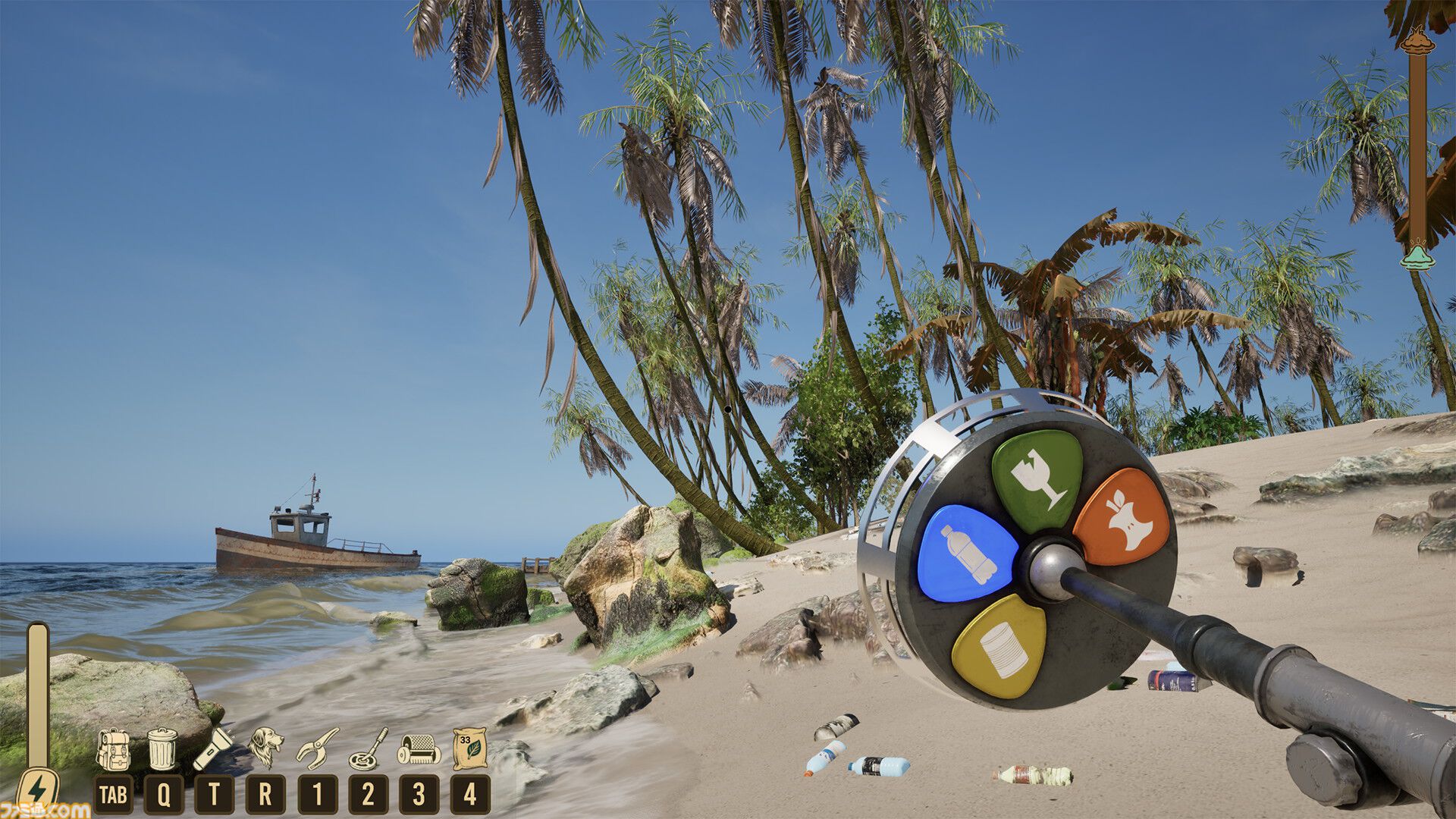 『Restore Your Island』犬といっしょに荒廃した島をおそうじするシミュレーターの“癒やしヂカラ”が凄そう