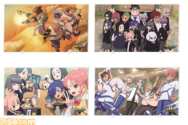 『イナイレ 英雄たちのヴィクトリーロード』オリジナルグッズ第4弾が予約受付中。ゲーム内に登場するキャラやイラストがアクリルスタンド＆パネルに