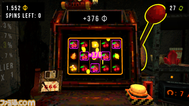 『CloverPit』悪魔的ローグライトスロットに借金2倍“ハードモード”が追加。スロット狂たちへの新たな借金地獄の挑戦状。販売本数も100万本を突破