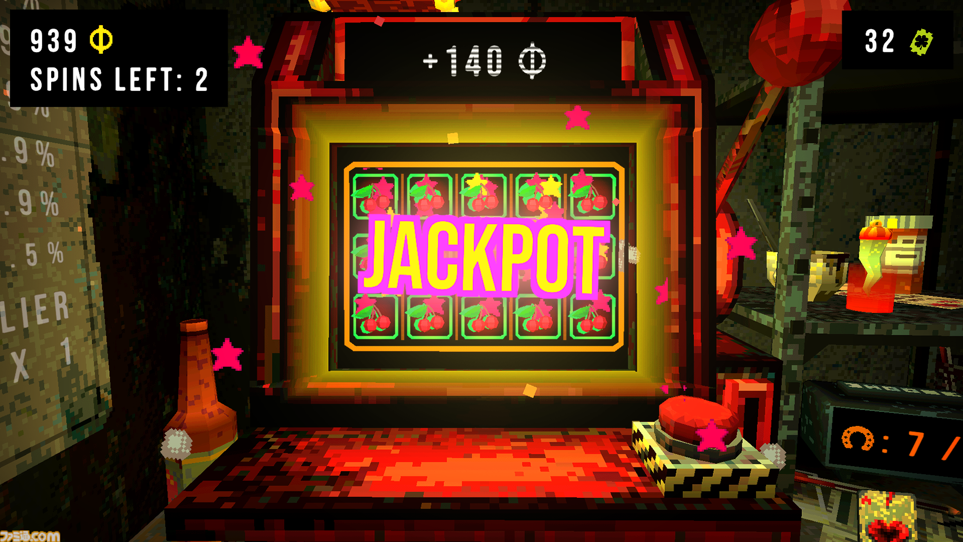 『CloverPit』悪魔的ローグライトスロットに借金2倍“ハードモード”が追加。スロット狂たちへの新たな借金地獄の挑戦状。販売本数も100万本を突破