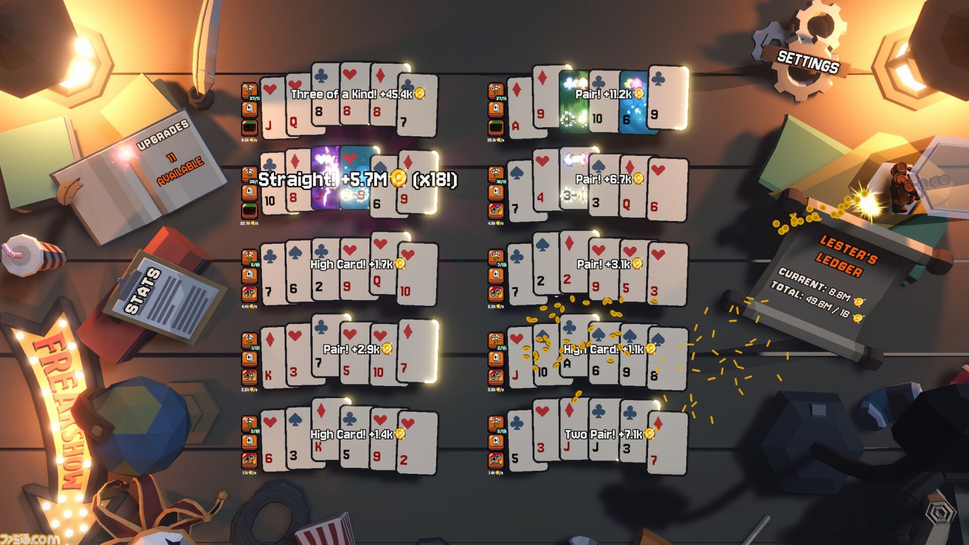 This Ain't Even Poker, Ya Joker』脳汁ドバドバなポーカーモチーフの