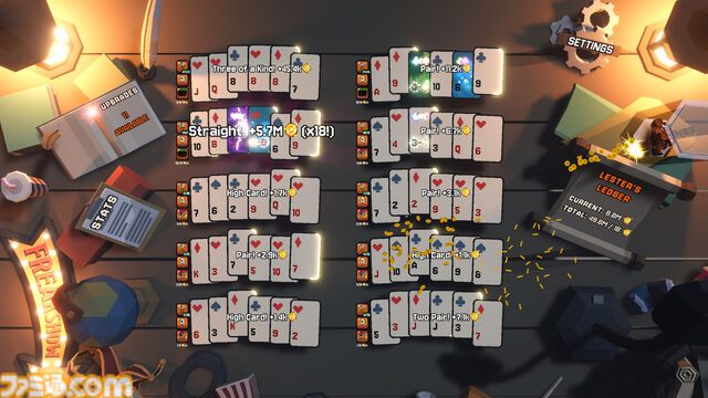 『This Ain’t Even Poker, Ya Joker』脳汁ドバドバなポーカーモチーフの放置系カードゲーム。SNSでの反響受け一週間で日本語対応が実現。デモ版はSteamで配信中