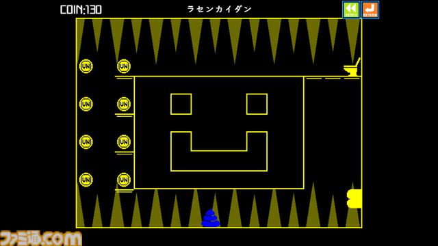 『ウンコテクニカ』ジャンプだけで便器を目指す高難度ウンコアクション。コミカルな見た目とは裏腹に精密操作と反射神経が求められる硬派なゲーム性