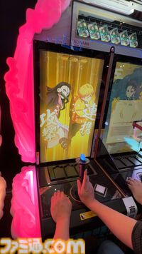 『鬼滅の刃 日輪バトルスラッシュ』日輪刀を操作して戦うアクションゲームがAMエキスポ2025で初プレイアブル。試遊レポや「鬼も登場する？」など気になる部分をチェック