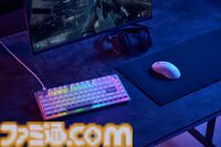 ラピッドトリガー対応のゲーミングキーボード“VK720Aシリーズ”が6月下旬にエレコムより発売。マウス操作がしやすいコンパクトサイズ