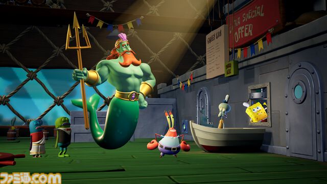 『スポンジ・ボブ：海の荒神たち』ビキニタウンをおばけ騒動から救うドタバタアクションアドベンチャーが本日（11/18）発売！