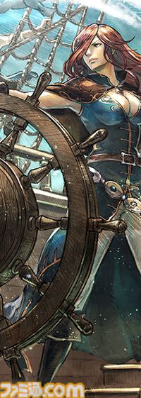 『オクトパストラベラー0』冒険をともにする新たなトラベラー・狩人、薬師、踊子の詳細が公開。フィールドコマンドや親交度、パーティーチャット、海での冒険も紹介