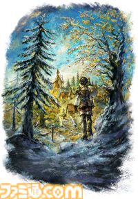 『オクトパストラベラー0』冒険をともにする新たなトラベラー・狩人、薬師、踊子の詳細が公開。フィールドコマンドや親交度、パーティーチャット、海での冒険も紹介