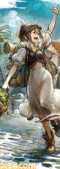 『オクトパストラベラー0』冒険をともにする新たなトラベラー・狩人、薬師、踊子の詳細が公開。フィールドコマンドや親交度、パーティーチャット、海での冒険も紹介