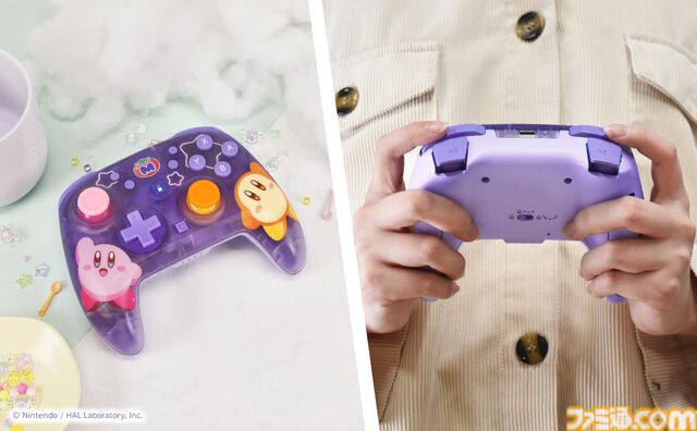 カービィとワドルディがかわいいワイヤレスホリパッドが12月発売。カービィぬいポーチやカードケースなどホリ新商品発表