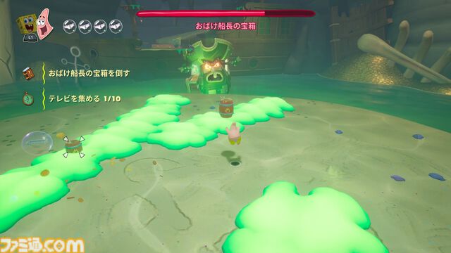 『スポンジ・ボブ：海の荒神たち』レビュー。今度の相手はおばけ!? シームレスなキャラチェンジで手応えが増した王道アクションアドベンチャー