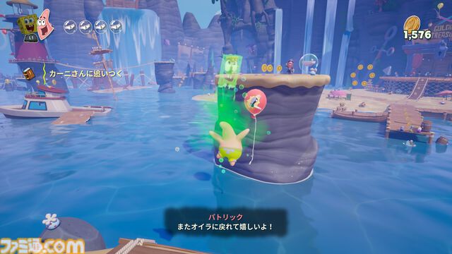 『スポンジ・ボブ：海の荒神たち』レビュー。今度の相手はおばけ!? シームレスなキャラチェンジで手応えが増した王道アクションアドベンチャー