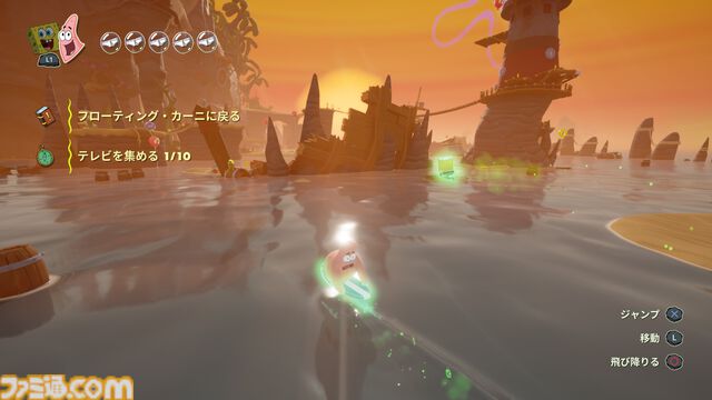 『スポンジ・ボブ：海の荒神たち』レビュー。今度の相手はおばけ!? シームレスなキャラチェンジで手応えが増した王道アクションアドベンチャー