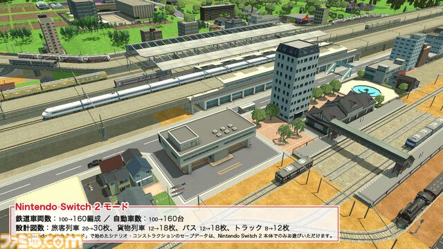 『A列車で行こう はじまる観光計画 Nintendo Switch 2 Edition』12月18日発売。新規シナリオや列車・自動車をたくさん置けるモードを追加して登場