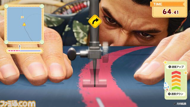 『龍が如く 極3 / 龍が如く3外伝 Dark Ties』桐生がミシンがけに挑戦。アサガオの子どもたちとの交流で“最高のパパ”を目指す