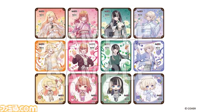 【ホロライブ】ReGLOSS×極楽湯コラボが12月11日より開催。ReGLOSSが香りを選んだ4種類のコラボ風呂が楽しめる。コラボグッズなども販売